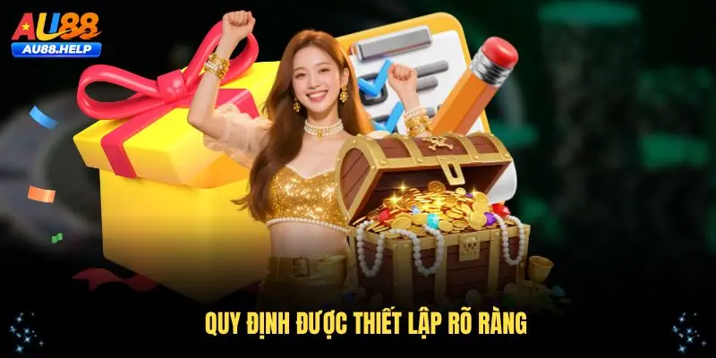 Quy định được thiết lập rõ ràng trong chương trình 05-15-25 mở rương